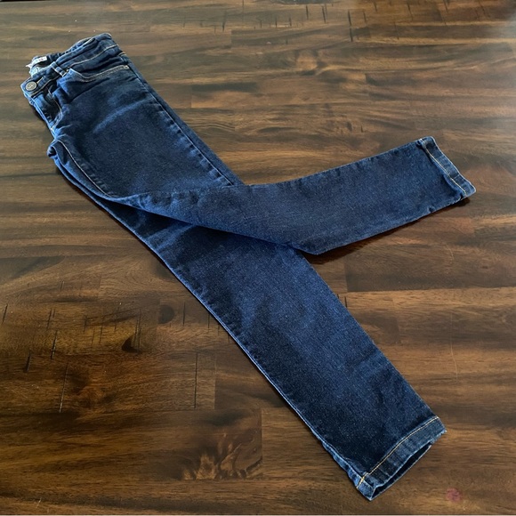 Bonpoint Dark Denim Girls Jeans - Picture 2 of 8